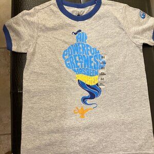 Disney Store XS (4) todler,  boy T-shirt  Grey with picture.